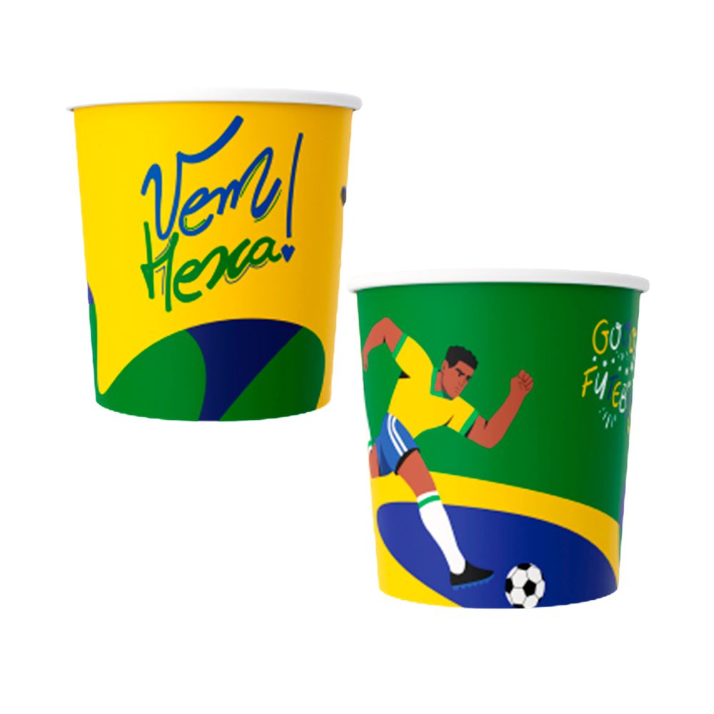 Balde de Pipoca Festcolor Copa 2026-3-
